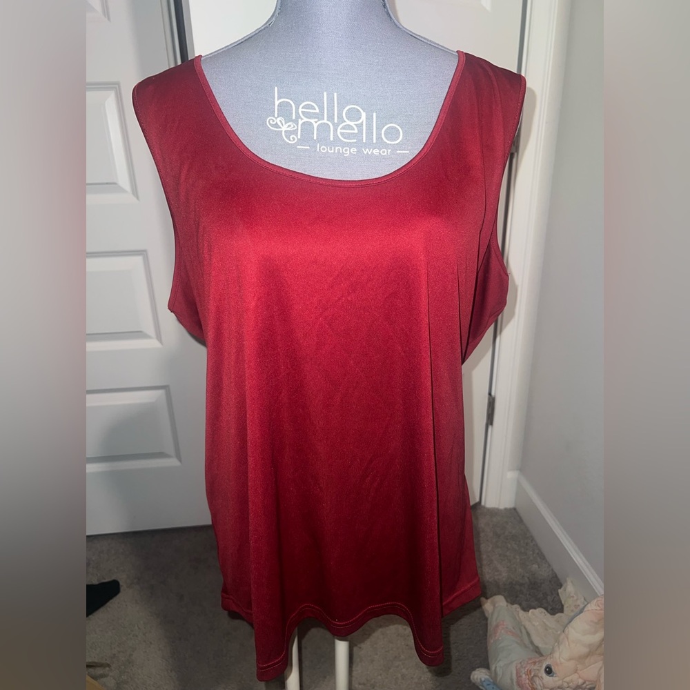 3 for $12 red tank top